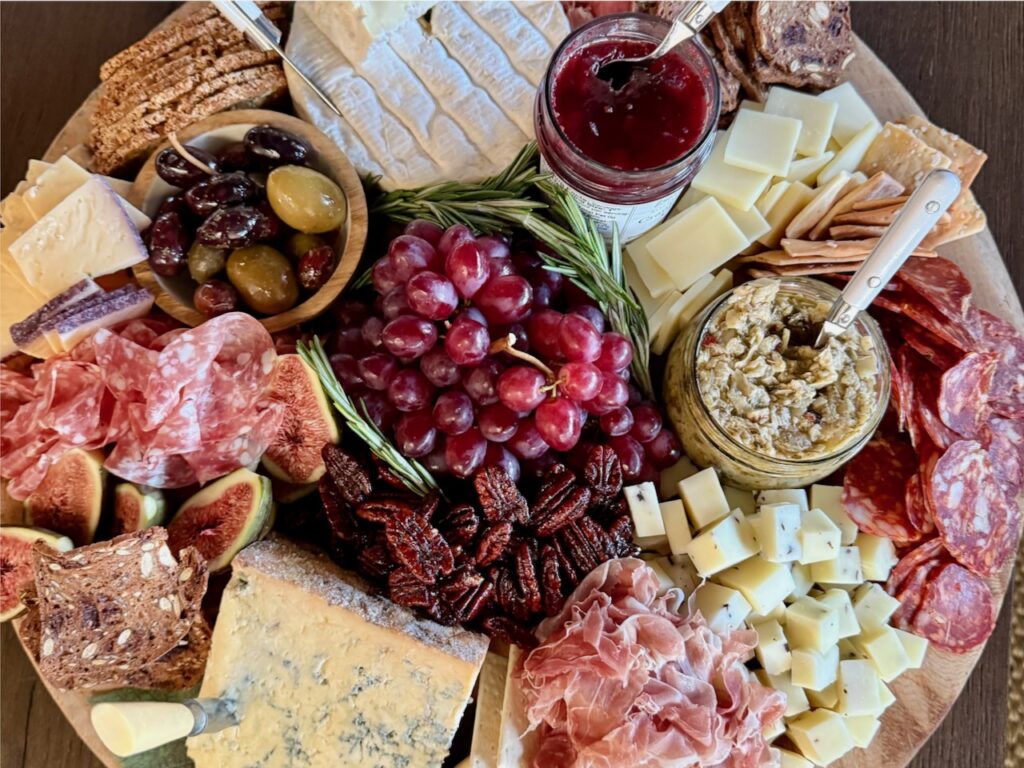 Charcuterie Board Idea for a grazing table