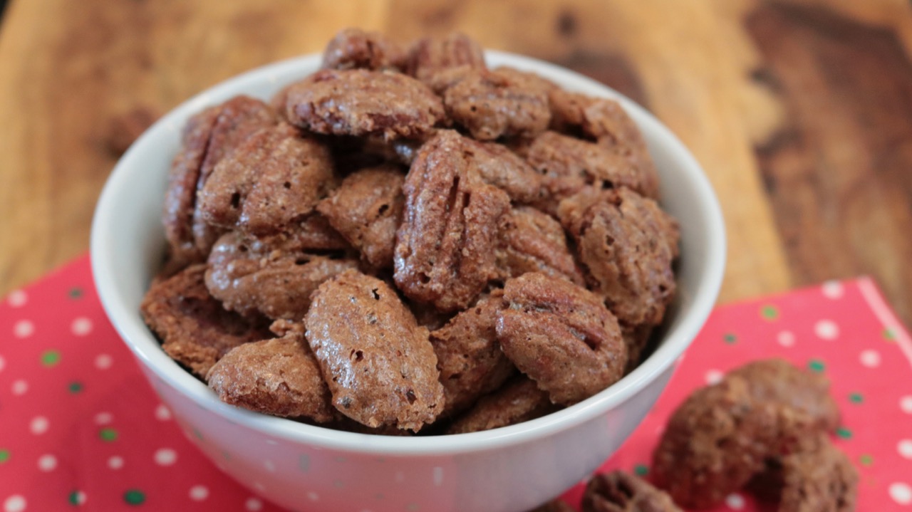 candied pecans