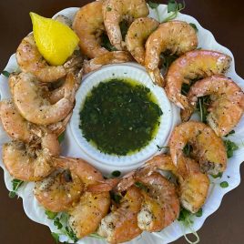 Grilled Shrimp platter