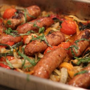 sausage & peppers