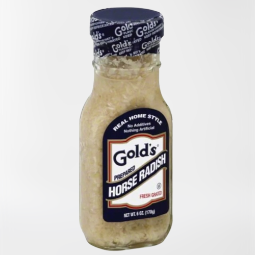 Golds prepared horseradish in a jar 