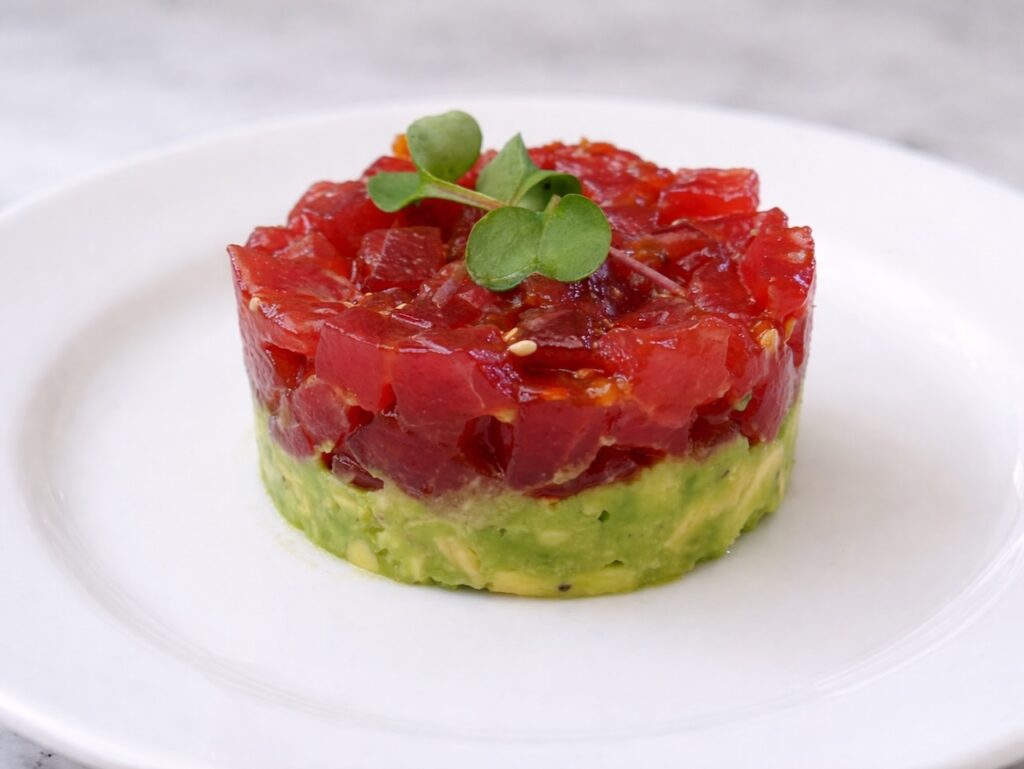 gordon ramsay tuna tartar with avocado