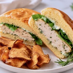 Rosemary Chicken burger giada