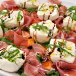 Platter of Arugula, prosciutto and melon
