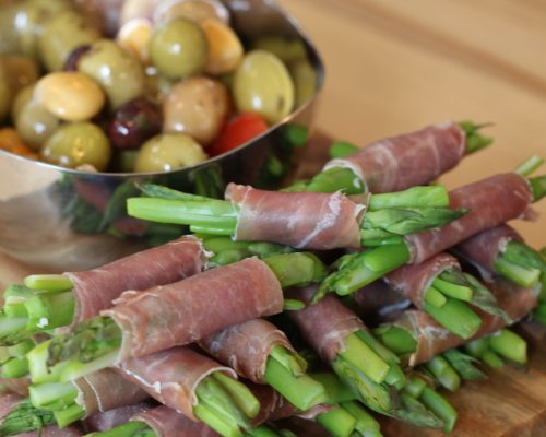 Asparagus Appetizer with Prosciutto