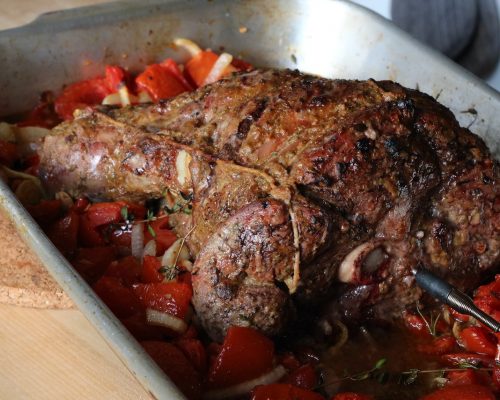 Lamb Provencal with Probe Thermometer Easter Recipes