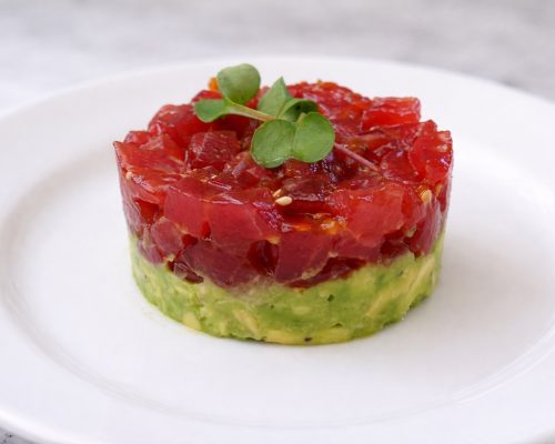 gordon ramsay tuna tartar with avocado