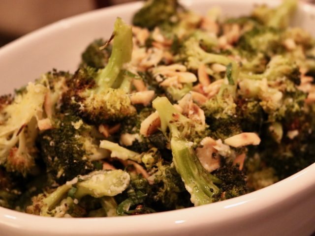 Roasted Parmesan Broccoli