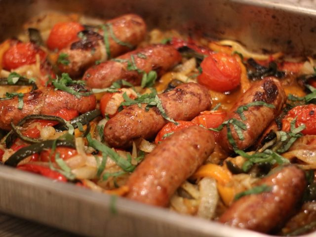 sausage & peppers